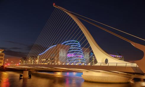 Samuel Beckett Bridge Dublin